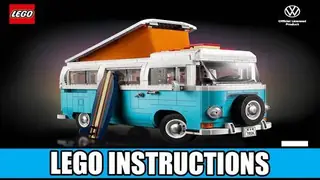 LEGO Icons 10279 Volkswagen T2 Camper Van building instructions