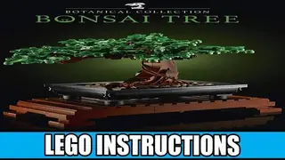 LEGO Icons 10281 Bonsai Tree building instructions