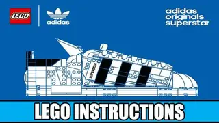 LEGO Icons 10282 Adidas Originals Superstar building instructions