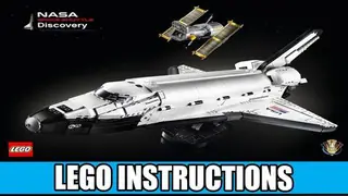 LEGO Icons 10283 NASA Space Shuttle Discovery building instructions