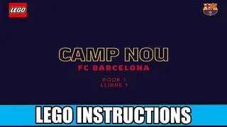 LEGO Icons 10284 Camp Nou - FC Barcelona building instructions
