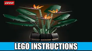 LEGO Icons 10289 Bird of Paradise building instructions