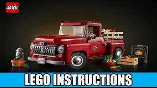 LEGO Icons 10290 Pickup Truck building instructions