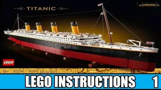 LEGO Icons 10294 Titanic building instructions