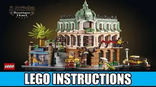 LEGO Icons 10297 Boutique Hotel building instructions