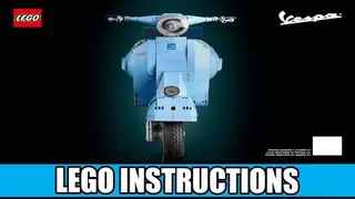 LEGO Icons 10298 Vespa 125 building instructions