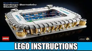 LEGO Icons 10299 Real Madrid - Santiago Bernabéu Stadium building instructions