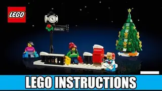 LEGO Icons 10308 Holiday Main Street building instructions