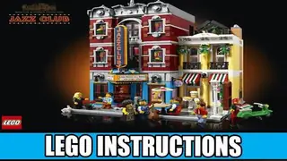 LEGO Icons 10312 Jazz Club building instructions