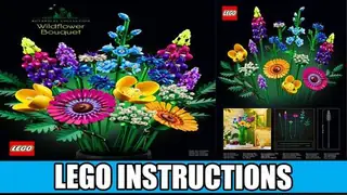 LEGO Icons 10313 Wildflower Bouquet building instructions