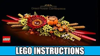 LEGO Icons 10314 Dried Flower Centrepiece building instructions