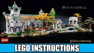 LEGO Icons 10316 The Lord of the Rings: Rivendell building instructions
