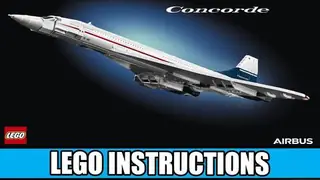LEGO Icons 10318 Concorde building instructions