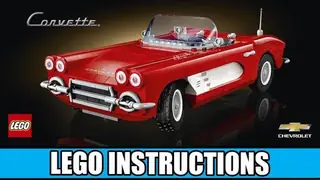 LEGO Icons 10321 Corvette building instructions