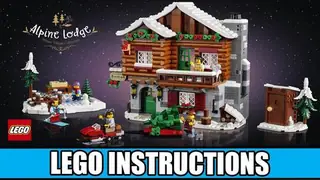 LEGO Icons 10325 Alpine Lodge building instructions