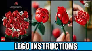LEGO Icons 10328 Bouquet of Roses building instructions