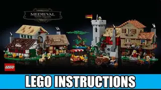 LEGO Icons 10332 Medieval Town Square building instructions