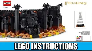 LEGO Icons 10333 The Lord of the Rings: Barad-dûr building instructions
