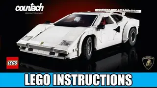 LEGO Icons 10337 Lamborghini Countach 5000 Quattrovalvole building instructions