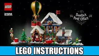 LEGO Icons 10339 Santa's Post Office building instructions