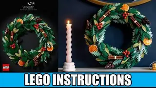 LEGO Icons 10340 Wreath building instructions