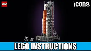 LEGO Icons 10341 NASA Artemis Space Launch System building instructions