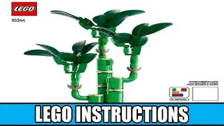 LEGO Botanicals 10344 Lucky Bamboo building instructions