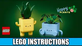 LEGO Botanicals 10349 Happy Plants building instructions