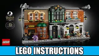LEGO Icons 10351 Sherlock Holmes: Book Nook building instructions