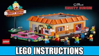 LEGO Icons 10352 The Simpsons: Krusty Burger building instructions
