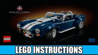 LEGO Icons 10357 Shelby Cobra 427 S/C building instructions
