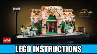 LEGO Icons 10362 French Café building instructions