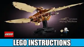 LEGO Icons 10363 Leonardo da Vinci's Flying Machine building instructions