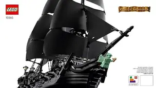 LEGO Icons 10365 Captain Jack Sparrow's Pirate Ship building instructions