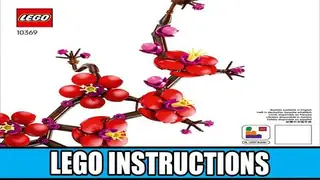 LEGO Icons 10369 Plum Blossom building instructions
