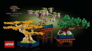 LEGO Botanicals 10373 Mini Bonsai Trees building instructions