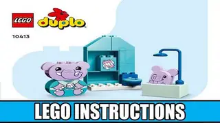 LEGO DUPLO 10413 Daily Routines: Bath Time building instructions