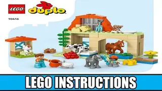 LEGO DUPLO 10416 Caring for Animals at the Farm building instructions