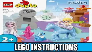 LEGO DUPLO 10418 Elsa & Bruni in the Enchanted Forest building instructions