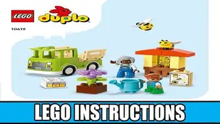LEGO DUPLO 10419 Caring for Bees & Beehives building instructions