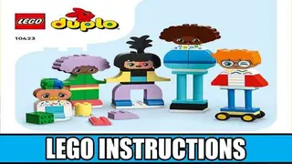 LEGO DUPLO 10423 Buildable People with Big Emotions building instructions