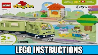 LEGO DUPLO 10427 Interactive Adventure Train building instructions