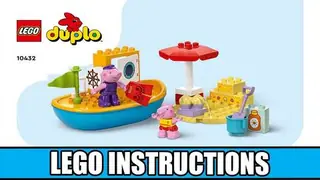 LEGO DUPLO 10432 Peppa Pig Boat Trip building instructions
