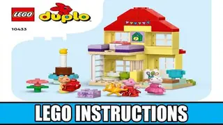 LEGO DUPLO 10433 Peppa Pig Birthday House building instructions
