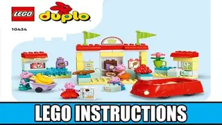 LEGO DUPLO 10434 Peppa Pig Supermarket building instructions