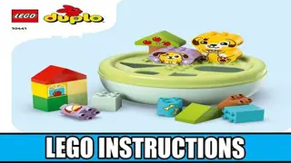 LEGO DUPLO 10441 Shape Sorter: Puppy House building instructions