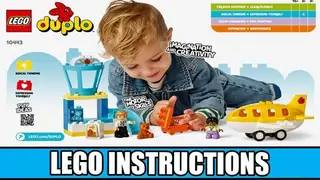 LEGO DUPLO 10443 First Time at the Airport building instructions