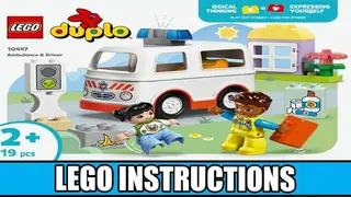 LEGO DUPLO 10447 Ambulance Driver building instructions