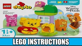 LEGO DUPLO 10457 Winnie the Pooh's Birthday Party building instructions