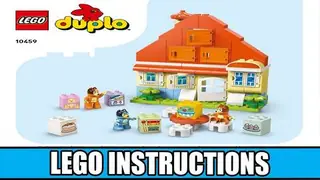 LEGO DUPLO 10459 Bluey's Family House with Memory Game building instructions